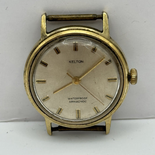 30mm Men’s Kelton Armachoc Timex France Automatic Vintage Watch TO RESTORE PARTS