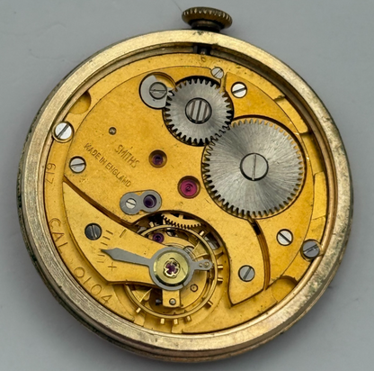 Smiths Imperial 617 Cal 0104 Watch Movement Running Manual Wind Parts 31.4mm