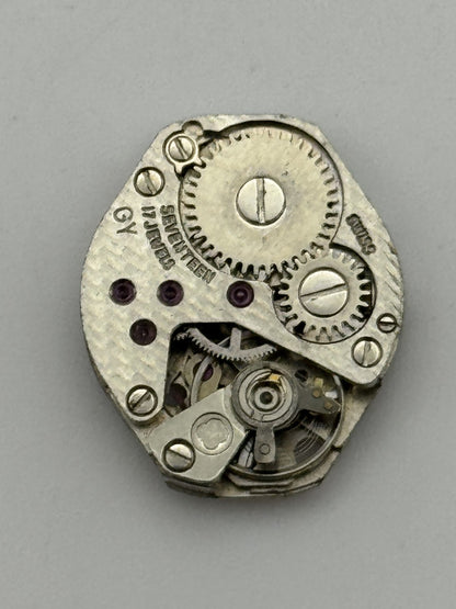 15.2mm Vintage Fhf ST 69-21 Manual Wind Swiss Watch Movement PARTS REPAIR