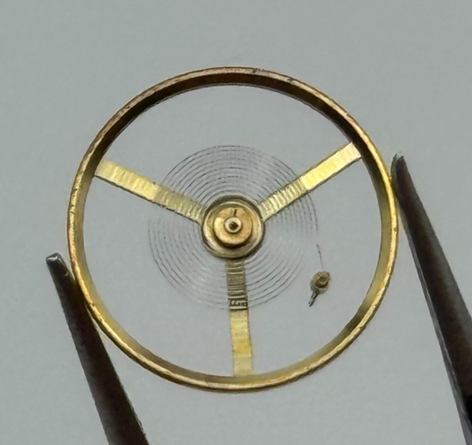 c.603 Balance Wheel Complete And Spring 10½’’’ Watch Movement Parts NOS