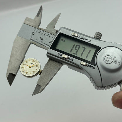 19.7mm Ladies Vertex Revue 49 Manual Wind 15 Jewels Swiss Watch Movement PARTS