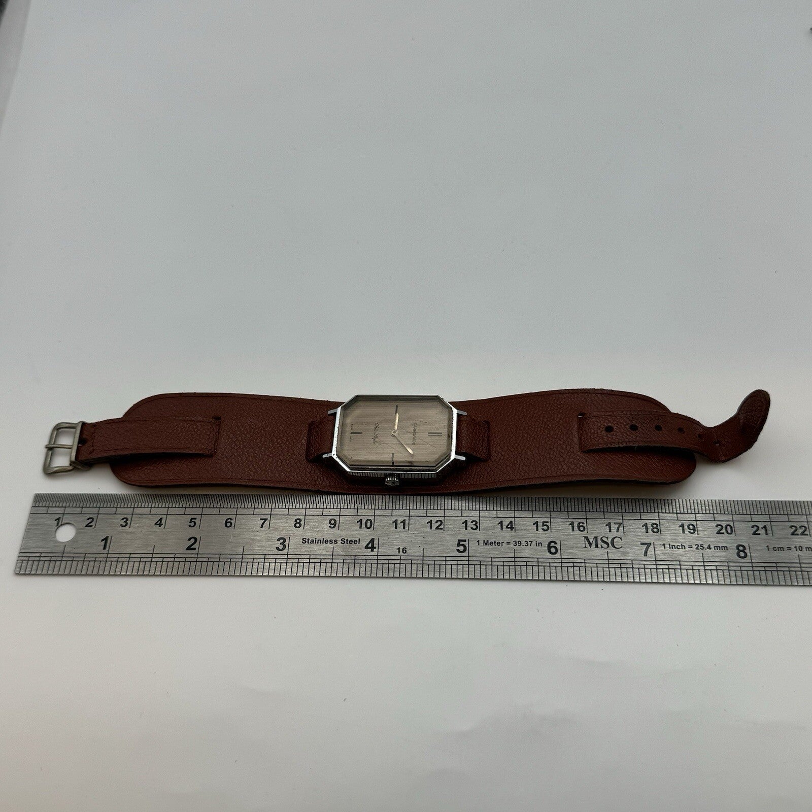 26mm WORKING Carronade Chic Style Bund Strap Manual Wind Vintage Ladies Watch