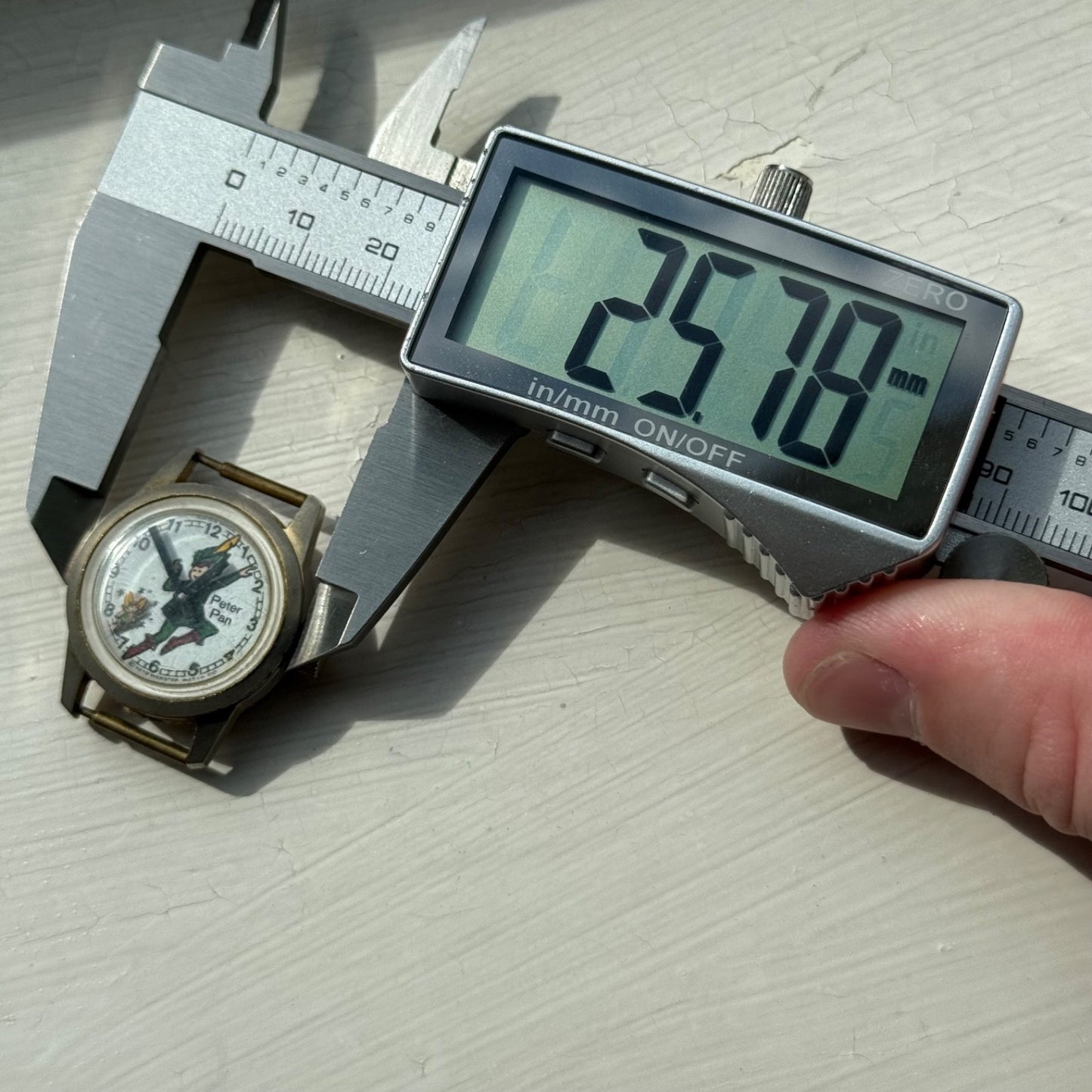 25mm Vintage 1972 Peter Pan Webster Watch Co Swiss Manual Wind PARTS / REPAIR