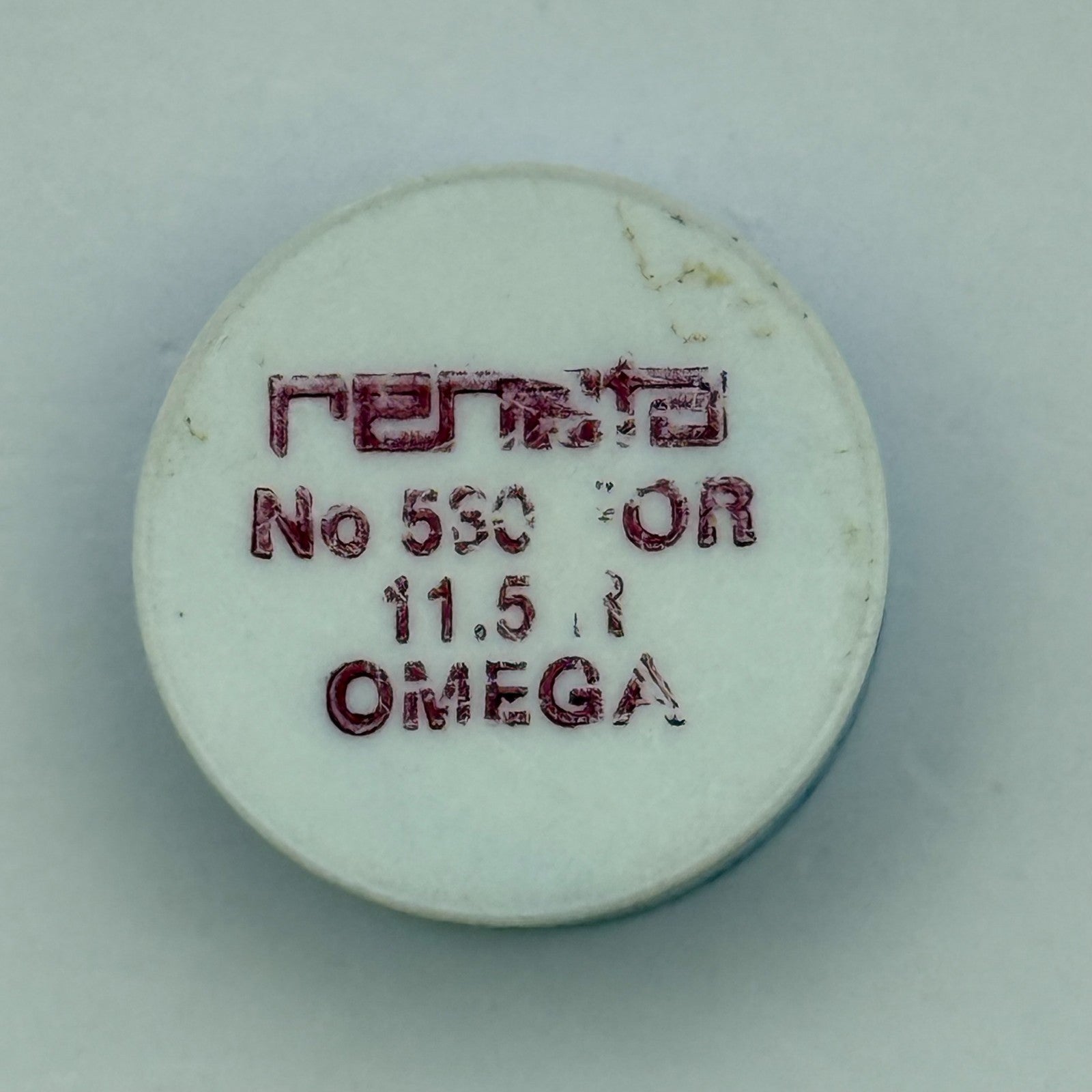 Omega 11.5 R Balance Wheel Complete And Spring 530 Watch Movement Parts NOS 