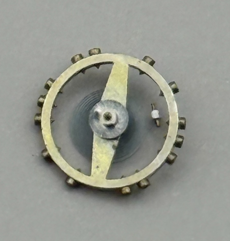 AS 976 1012 Balance Wheel Complete And Spring  29 M Watch Movement Parts NOS
