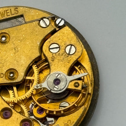 Smiths De Luxe 15 Jewels C268882 Watch Movement Manual Wind Vintage Parts 26.9mm