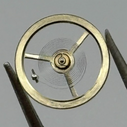 EB 1297 1469 Balance Wheel Complete And Spring 117 Watch Movement Parts NOS