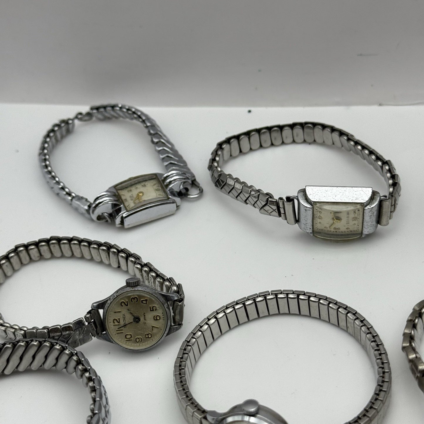 Bundle Of Ladies Vintage Manual Wind Wristwatches Joblot PARTS REPAIR SPARES