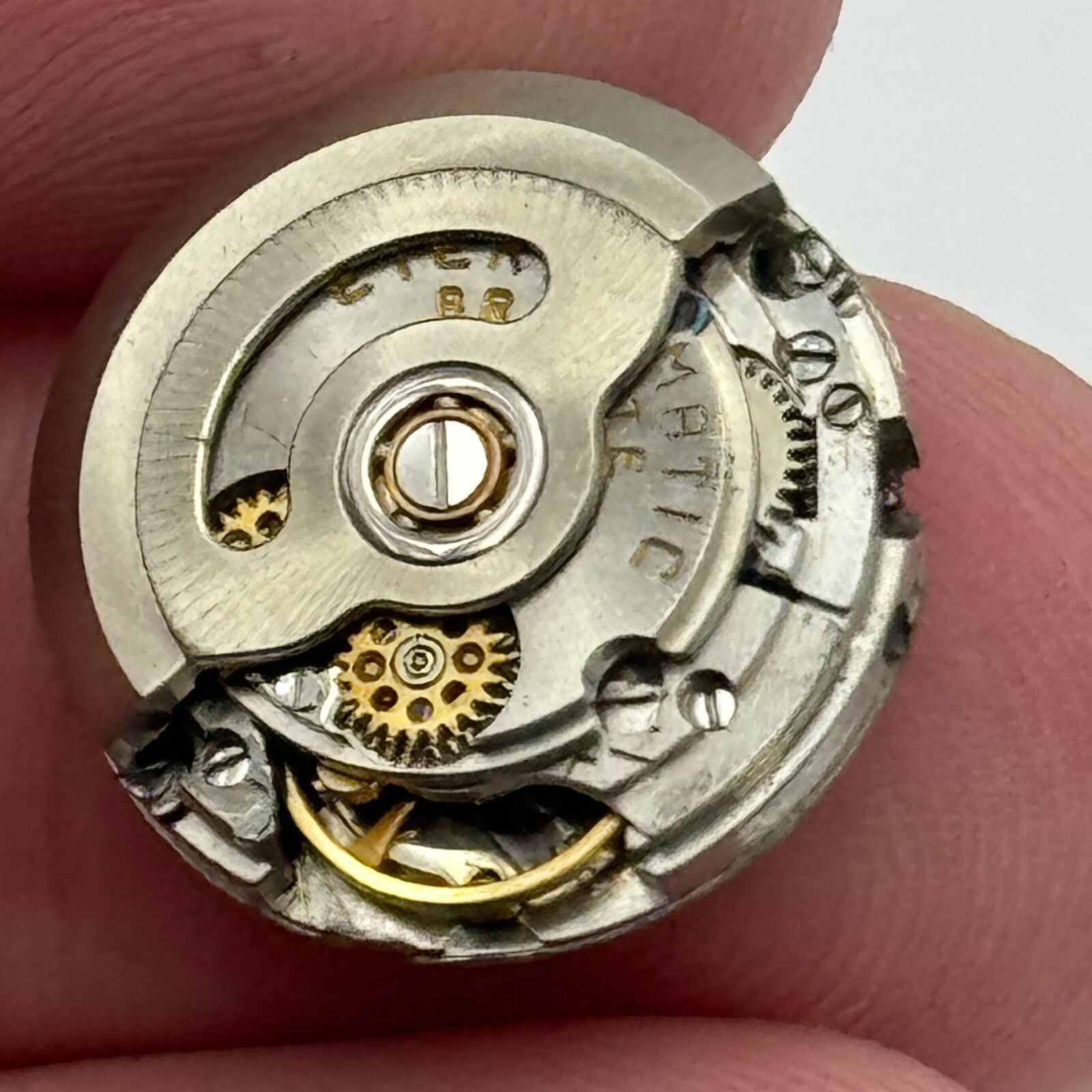 16.4mm Ladies Eterna Matic 1420 Automatic Watch Movement Swiss Vintage PARTS