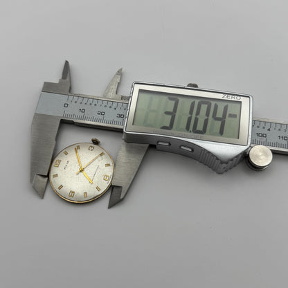 Avia AS 1538 1539 Watch Movement Running Manual Wind Vintage Parts Repair 31mm