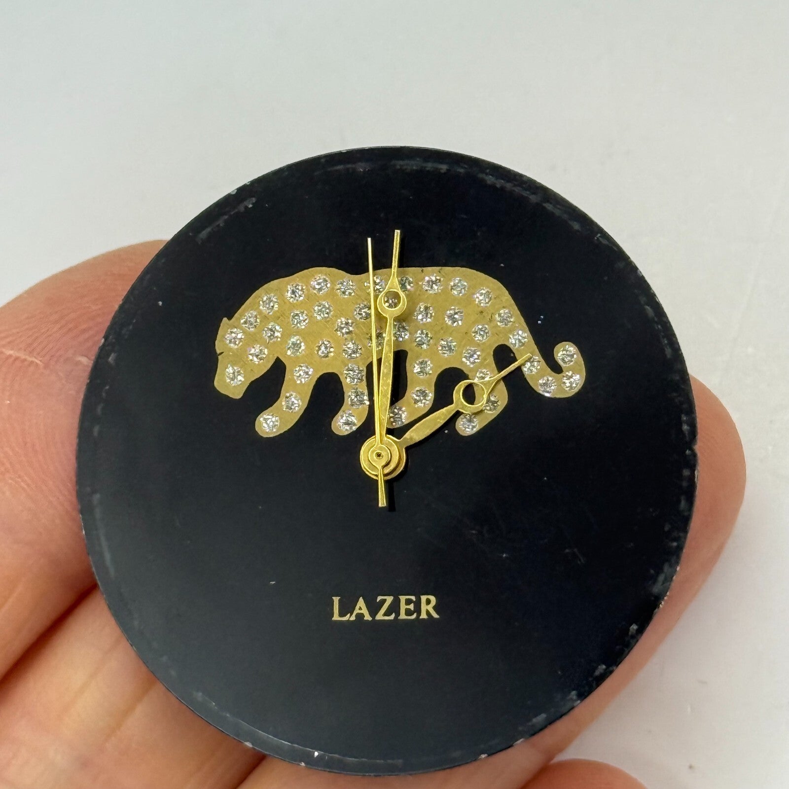 28.9mm Vintage Lazer Nanjing SN2 Manual Wind Watch Movement PARTS REPAIR