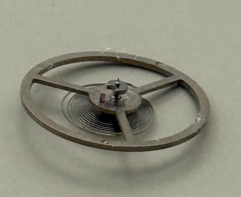 EB 8381 8391-66 Balance Wheel Complete And Spring 10½’’’ 1642 M Watch Movement