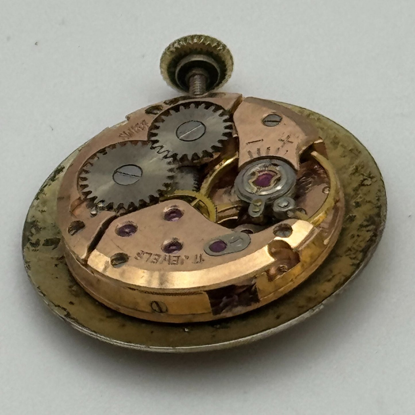 19.7mm Running Waltham ETA 2412 Ladies Manual Wind Swiss Watch Movement PARTS