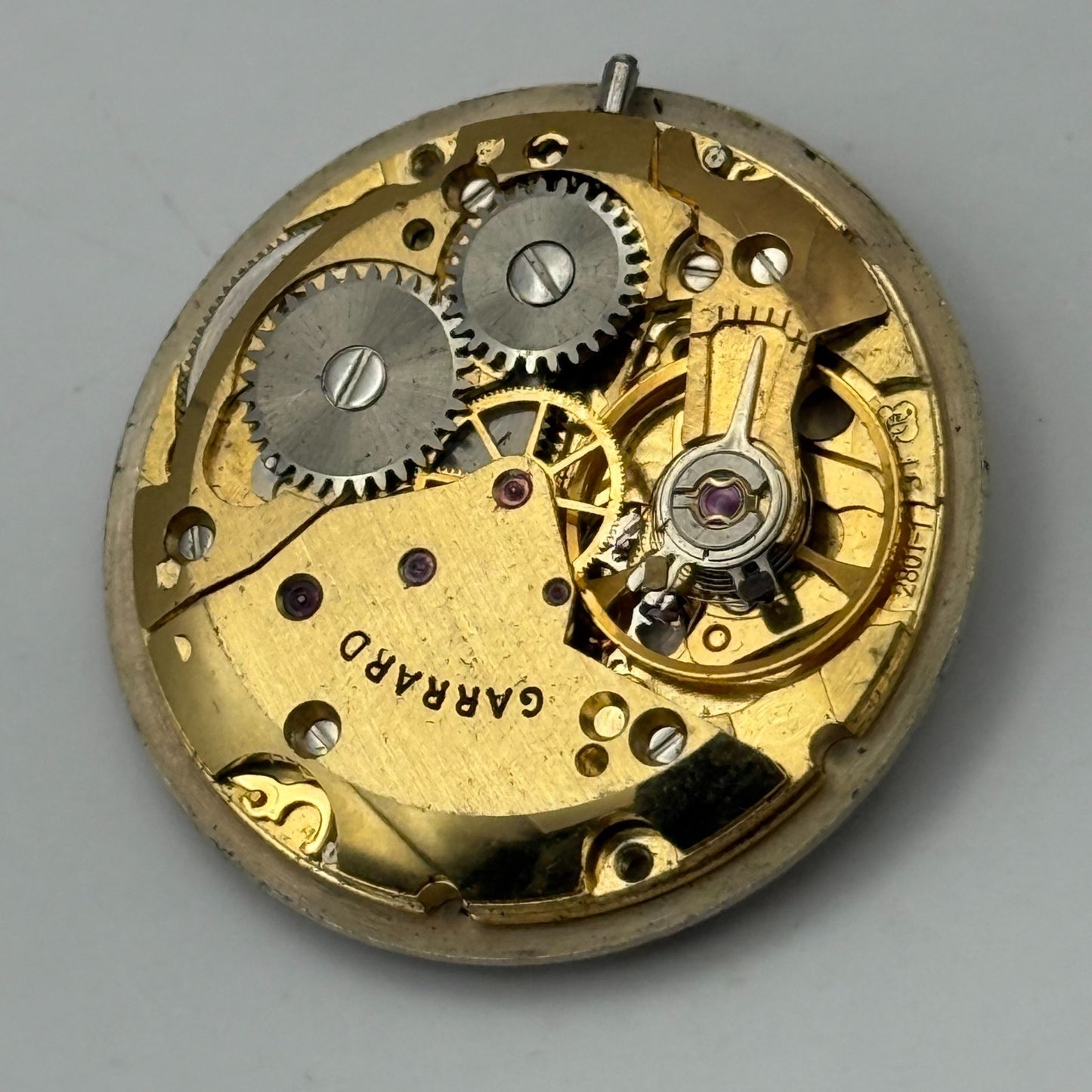 ETA 2801-1 Watch Movement Garrard Manual Wind Vintage Swiss Parts Repair Spares