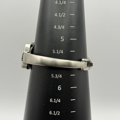 Oasis Ladies Quartz Watch B95 Silver Tone Bracelet Working 20mm 5.5 Inches