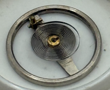 EB 1229 Balance Wheel Complete And Spring Special  Watch Movement Parts NOS 