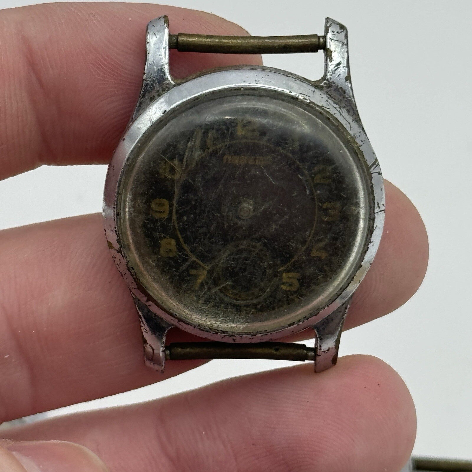 9 x Vintage Soviet Manual Wind Watch Heads For Parts Repair Job Lot Bundle