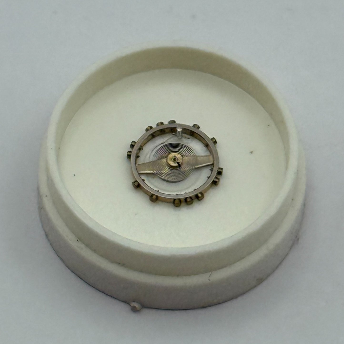 AS 1677 Balance Wheel Complete And Spring  5½’’’ 1225 M Watch Movement Parts NOS