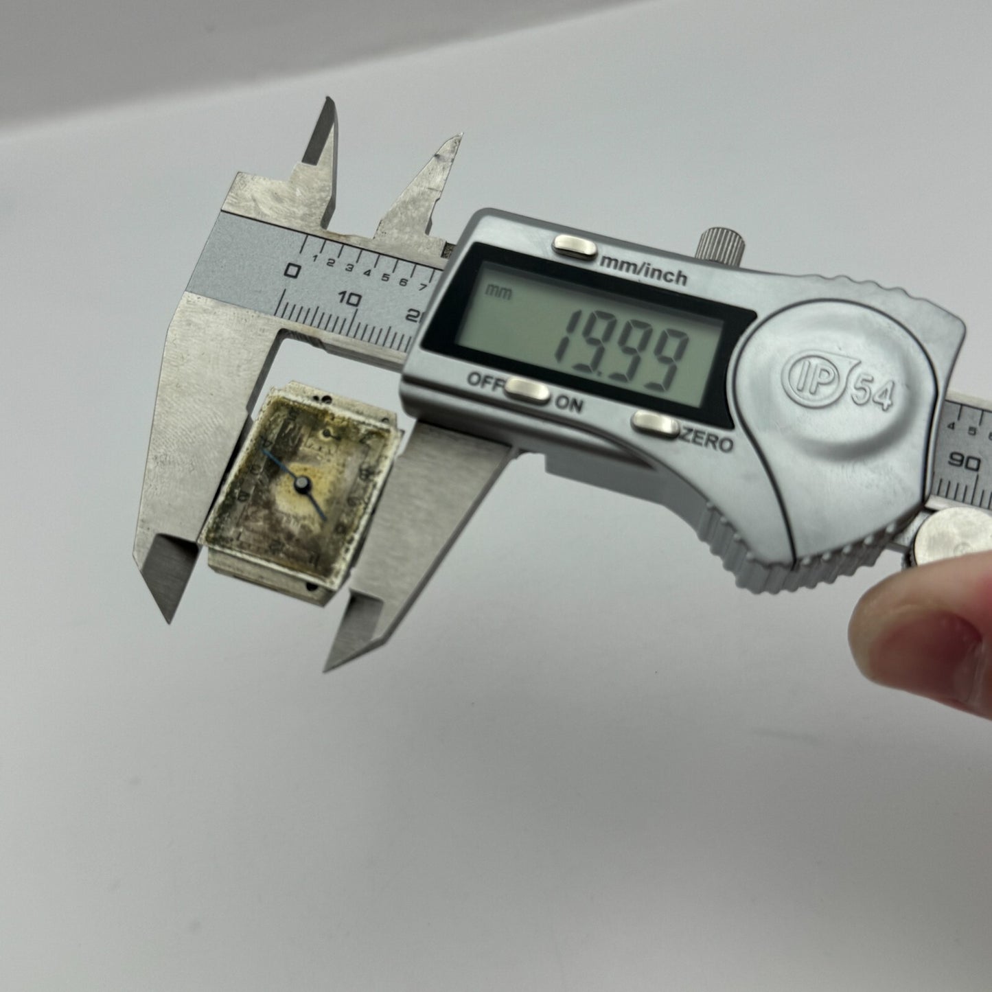 20mm Buren Grand Prix Cal 14 Tank Tonneau Manual Wind Swiss Watch Movement PARTS