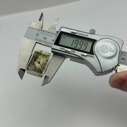 20mm Buren Grand Prix Cal 14 Tank Tonneau Manual Wind Swiss Watch Movement PARTS