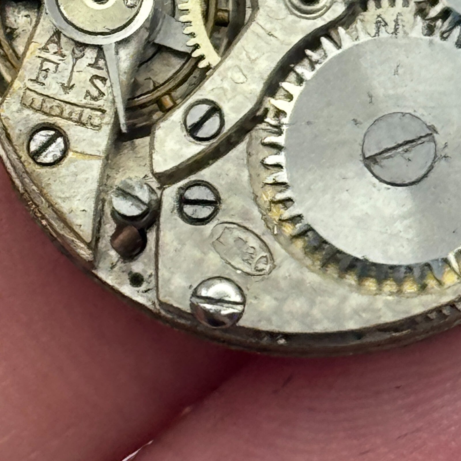 23.7mm D F & C Dimier Freres & Cie Trench Watch Movement Manual Wind PARTS SPARE