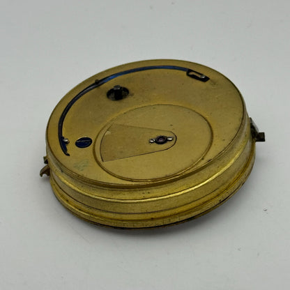 43mm Antique Unusual Nugent Wells & Son Newport Pocket Watch Movement PARTS
