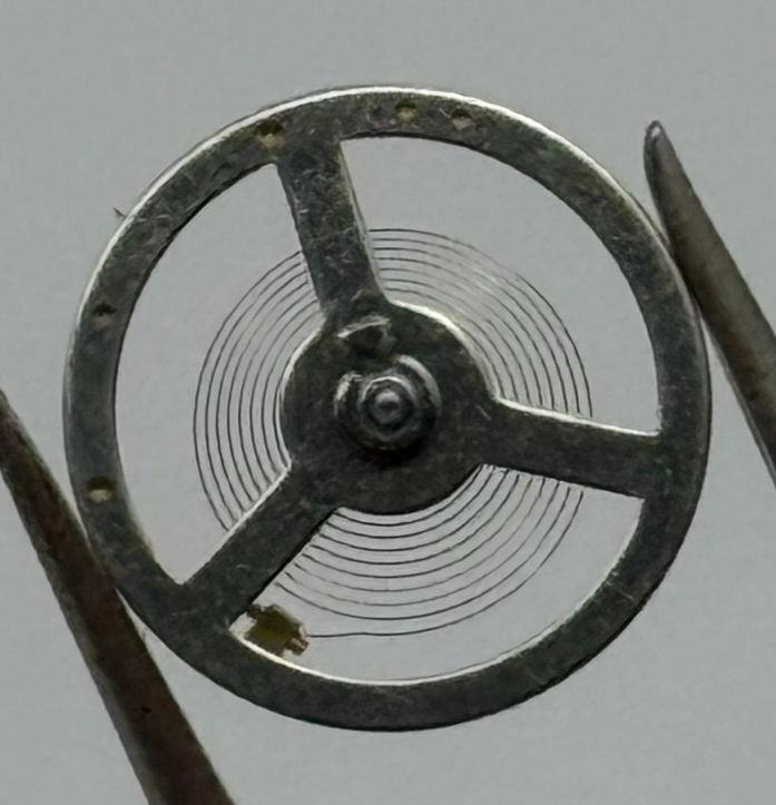 LSH 1262 Balance Wheel Complete And Spring 12’’’ Rosk  1855 Watch Movement Parts