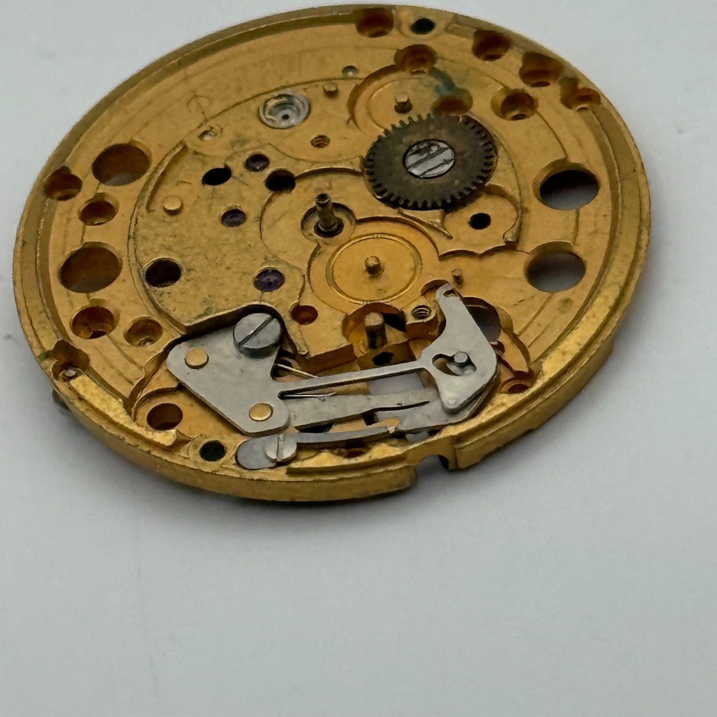 Tissot Omega 2481 Automatic Incomplete Watch Movement Vintage Swiss Parts Repair