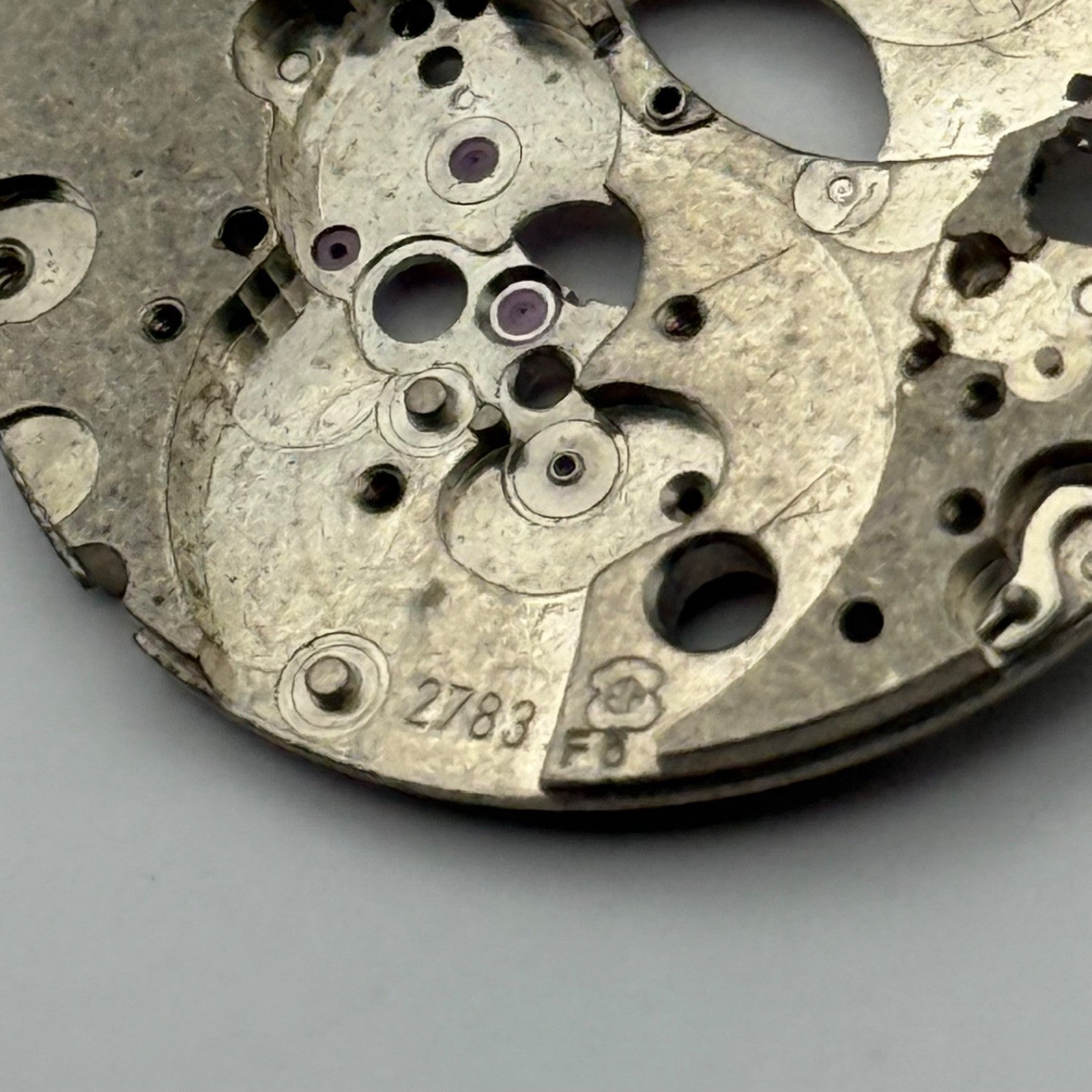 ETA 2783 F6 Watch Movement Main Plate Automatic Vintage Swiss Parts 25.9mm