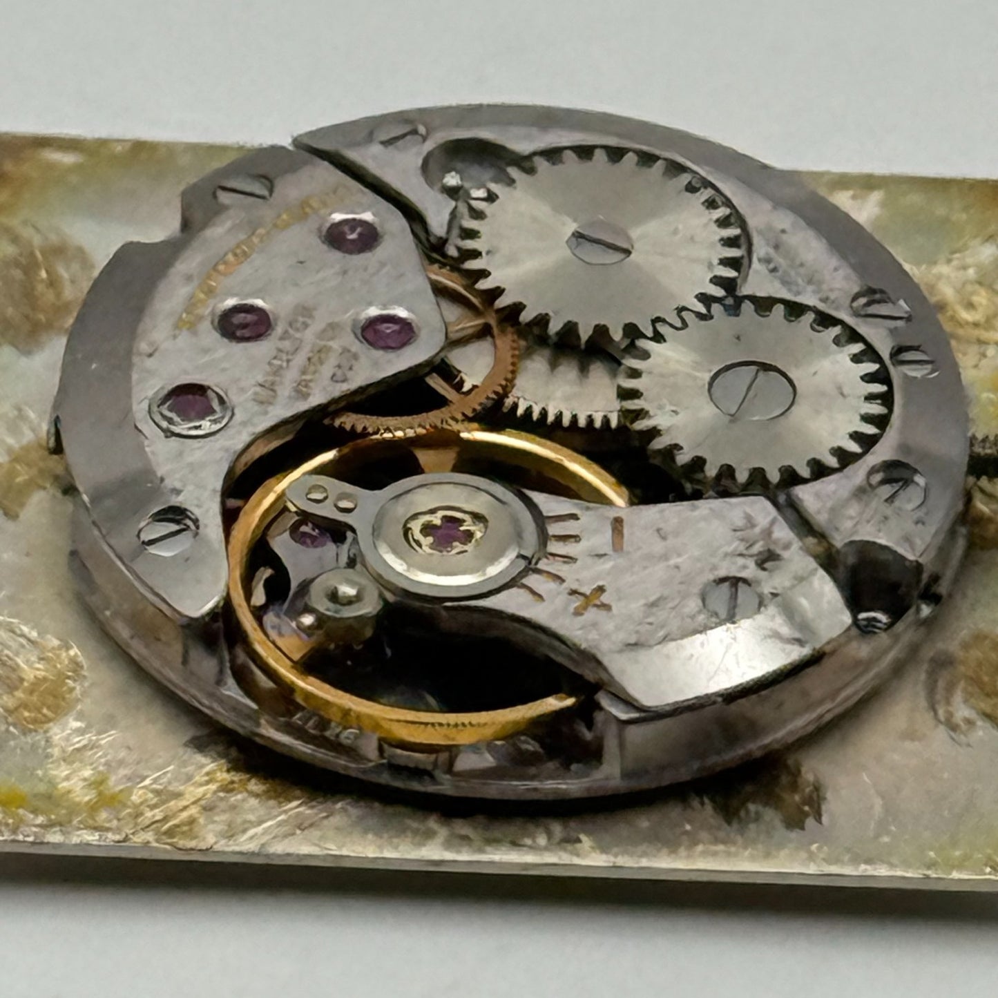 Hamilton C80 Watch Movement Manual Wind Vintage Swiss Parts Repair Spares 17.4mm