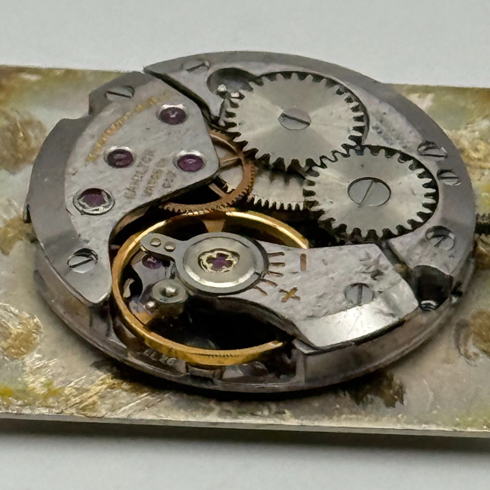 Hamilton C80 Watch Movement Manual Wind Vintage Swiss Parts Repair Spares 17.4mm