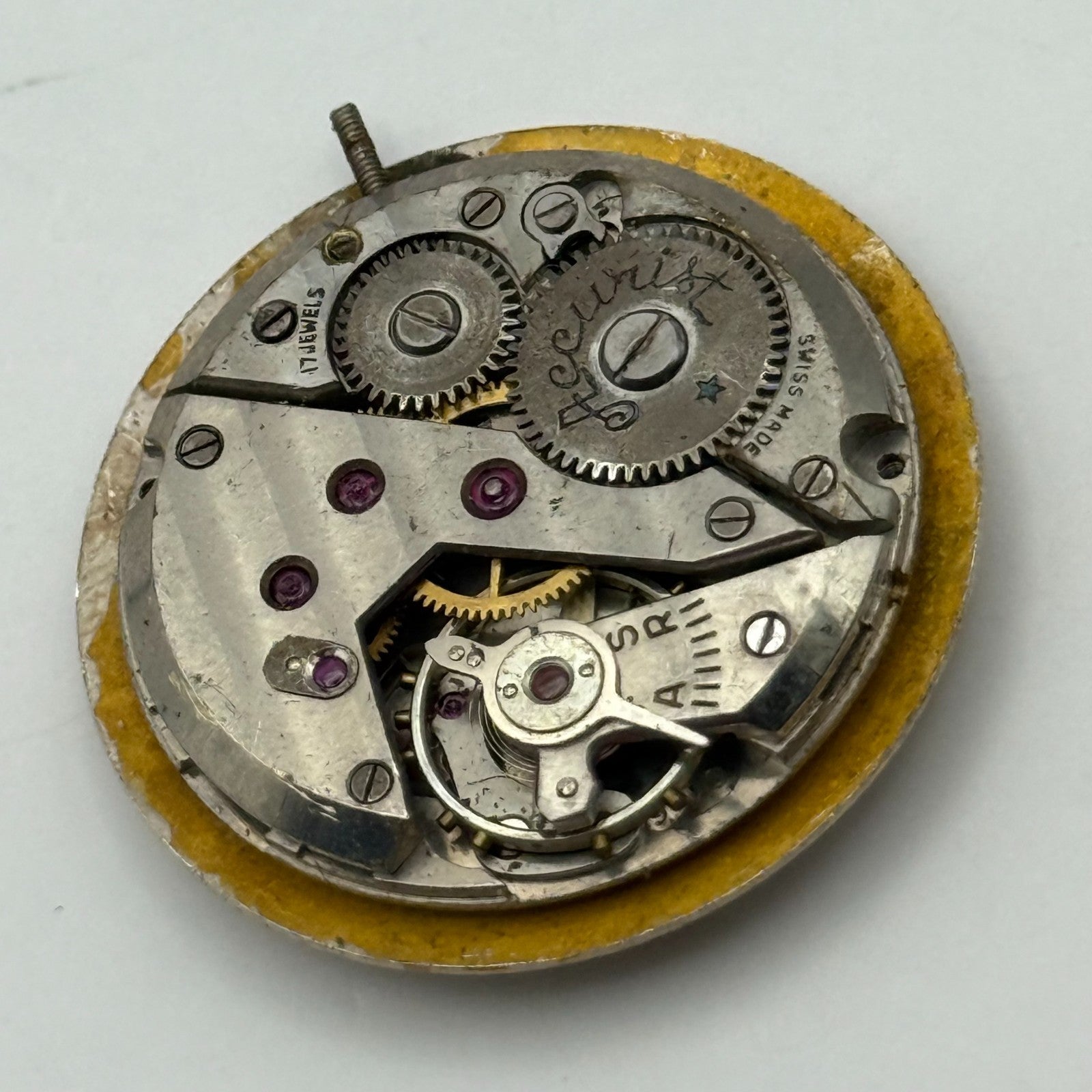 ETA 900 Watch Movement Accurist Manual Wind Vintage Swiss Parts Repair 23.6mm