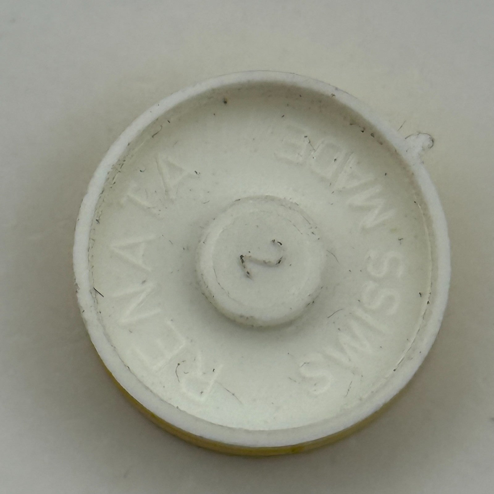 Oris 650 654 Balance Wheel Complete And Spring  11½’’’ 1513 M Watch Parts NOS