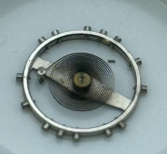 Felsa 351 720 Balance Wheel Complete And Spring 183 Watch Movement Parts NOS