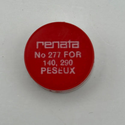 Peseux 140 290 Balance Complete Renata 277 Watch Movement Parts Vintage NOS