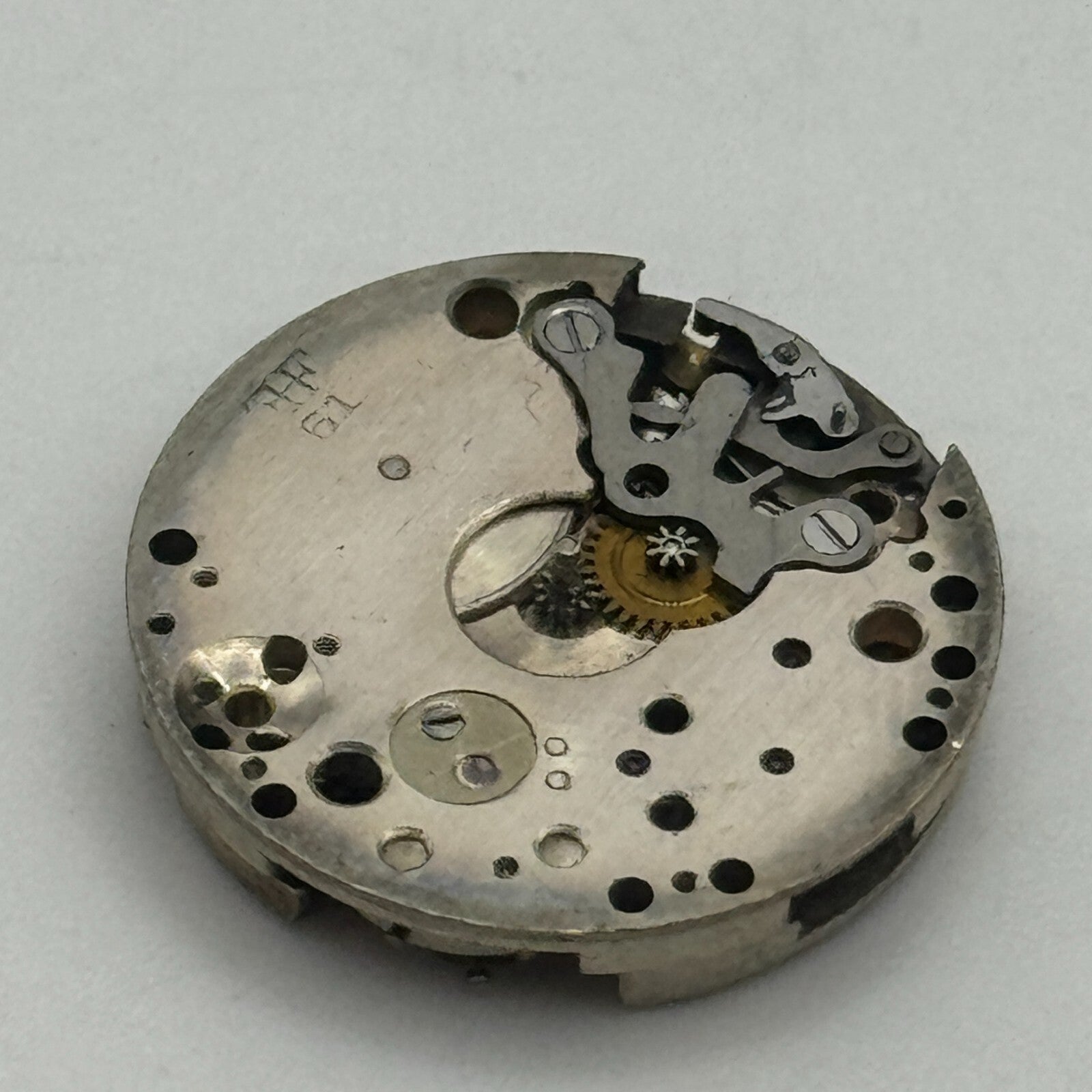 19.7mm FHF 61 Balance Ok Manual Wind Watch Movement Swiss Vintage PARTS SPARES