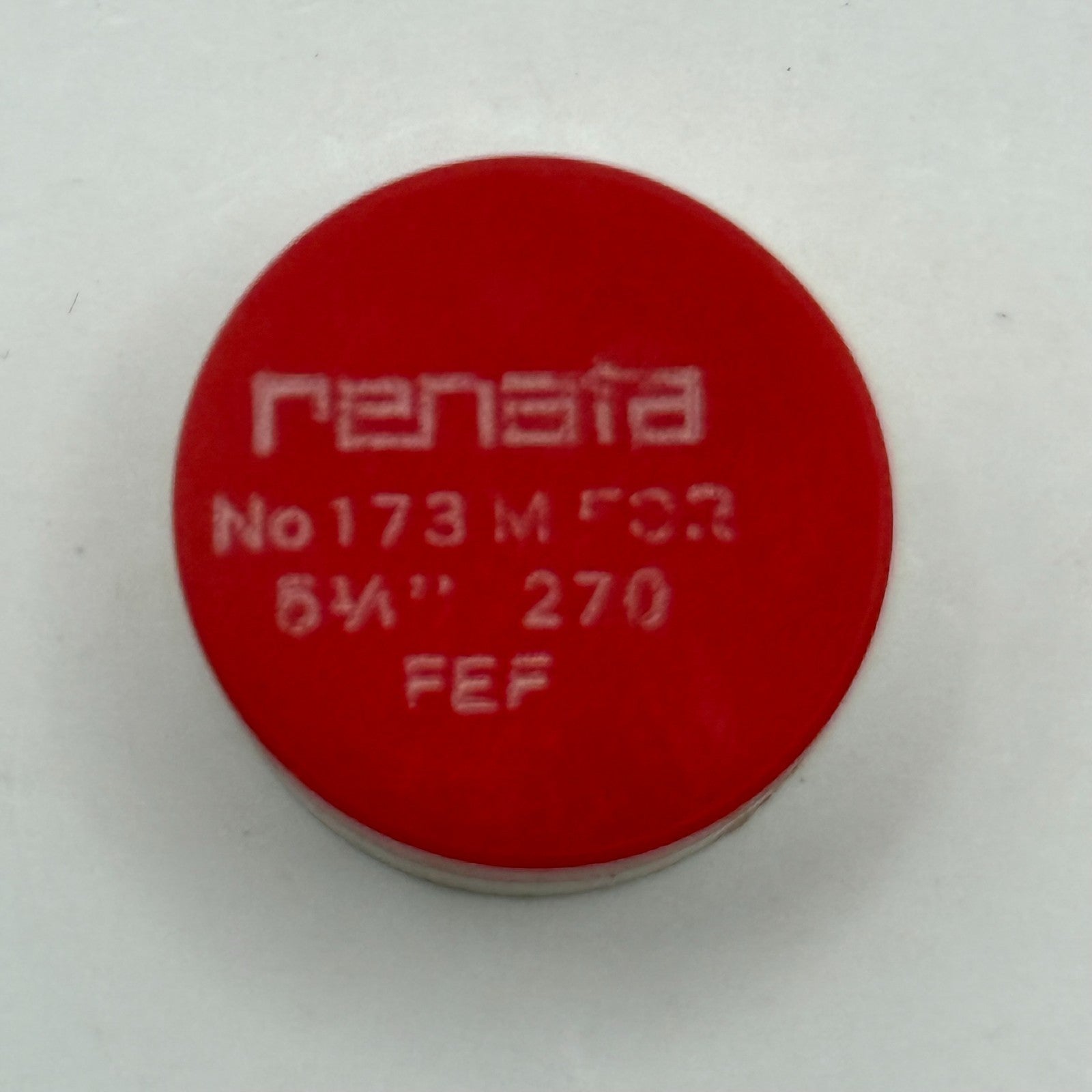 FEF 270 Balance Wheel Complete And Spring 5 1/4''' 173 M Watch Movement Parts 