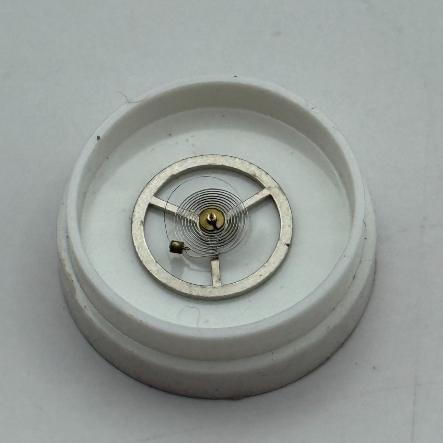 Brac 300 301 Balance Wheel Complete And Spring 1604 Watch Movement Parts 
