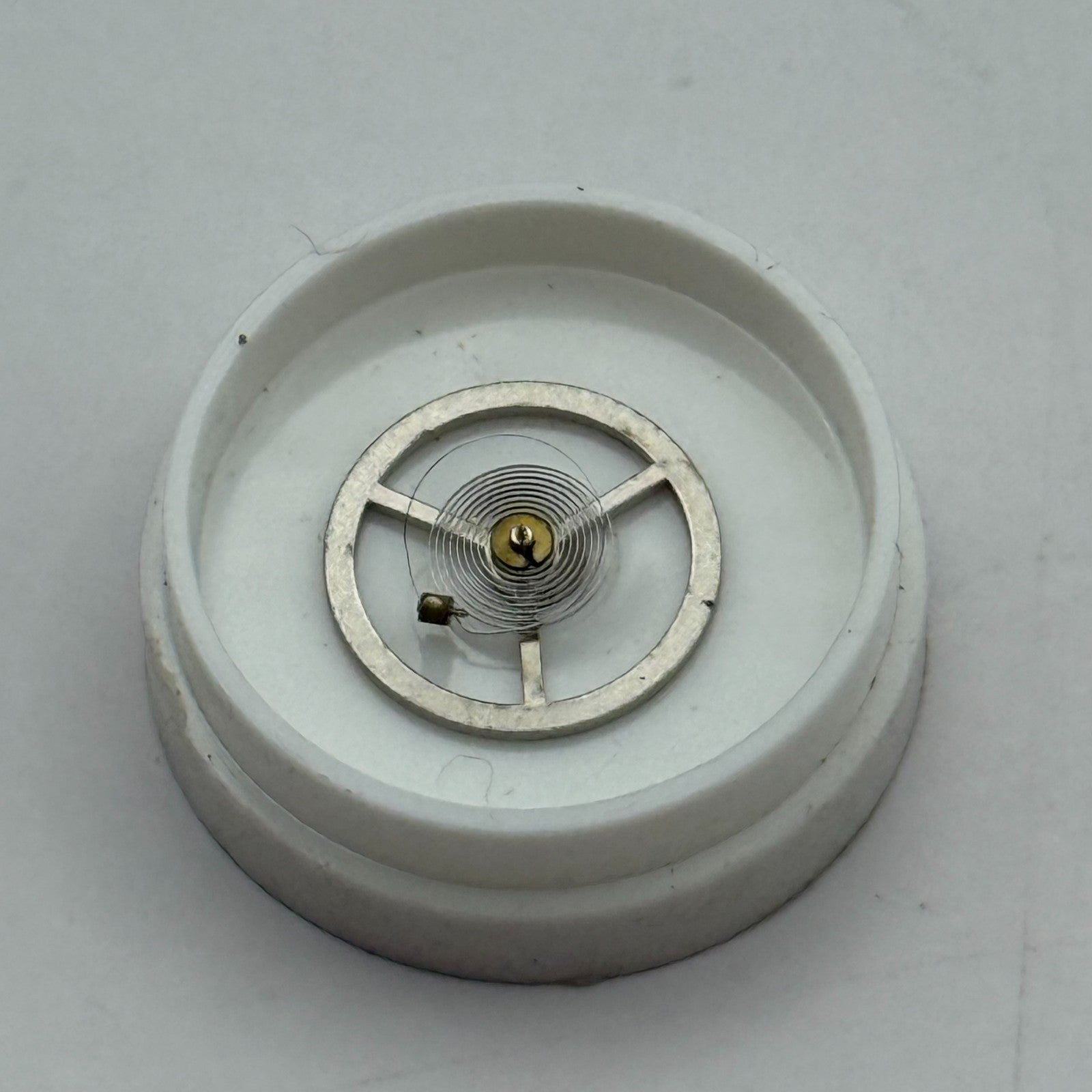 Brac 300 301 Balance Wheel Complete And Spring 1604 Watch Movement Parts 