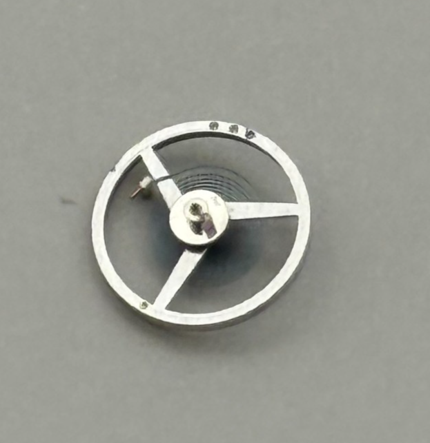 FEF 6620 Balance Wheel Complete And Spring 5½’’’ 450 M Watch Movement Parts NOS