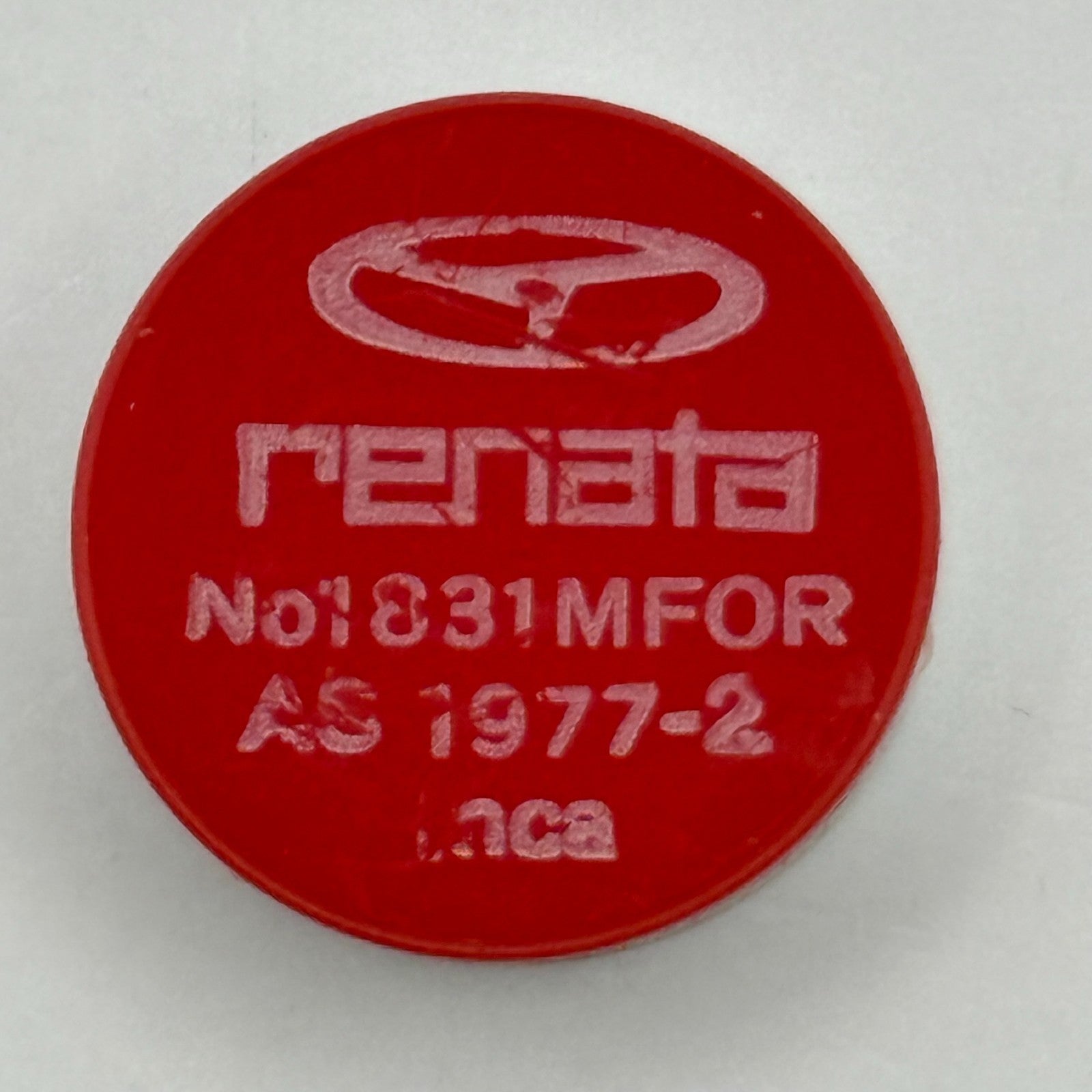 AS 1977-2 Balance Wheel Complete And Spring Inca 1831 M Watch Movement Parts NOS