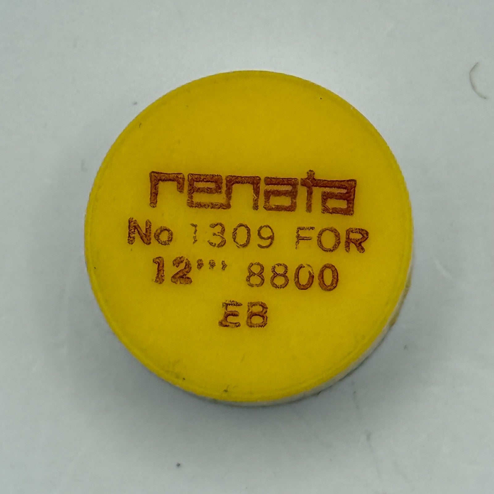 EB 8800 Balance Wheel Complete And Spring 12’’’ 1309 Watch Movement Parts NOS