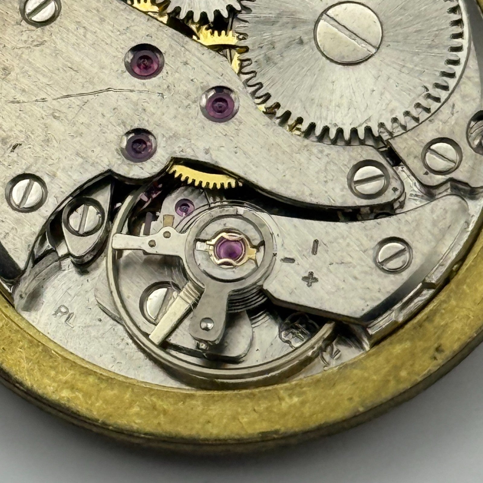 FHF 72 Watch Movement Mappin Manual Wind Vintage Swiss Parts Repair 31.6mm