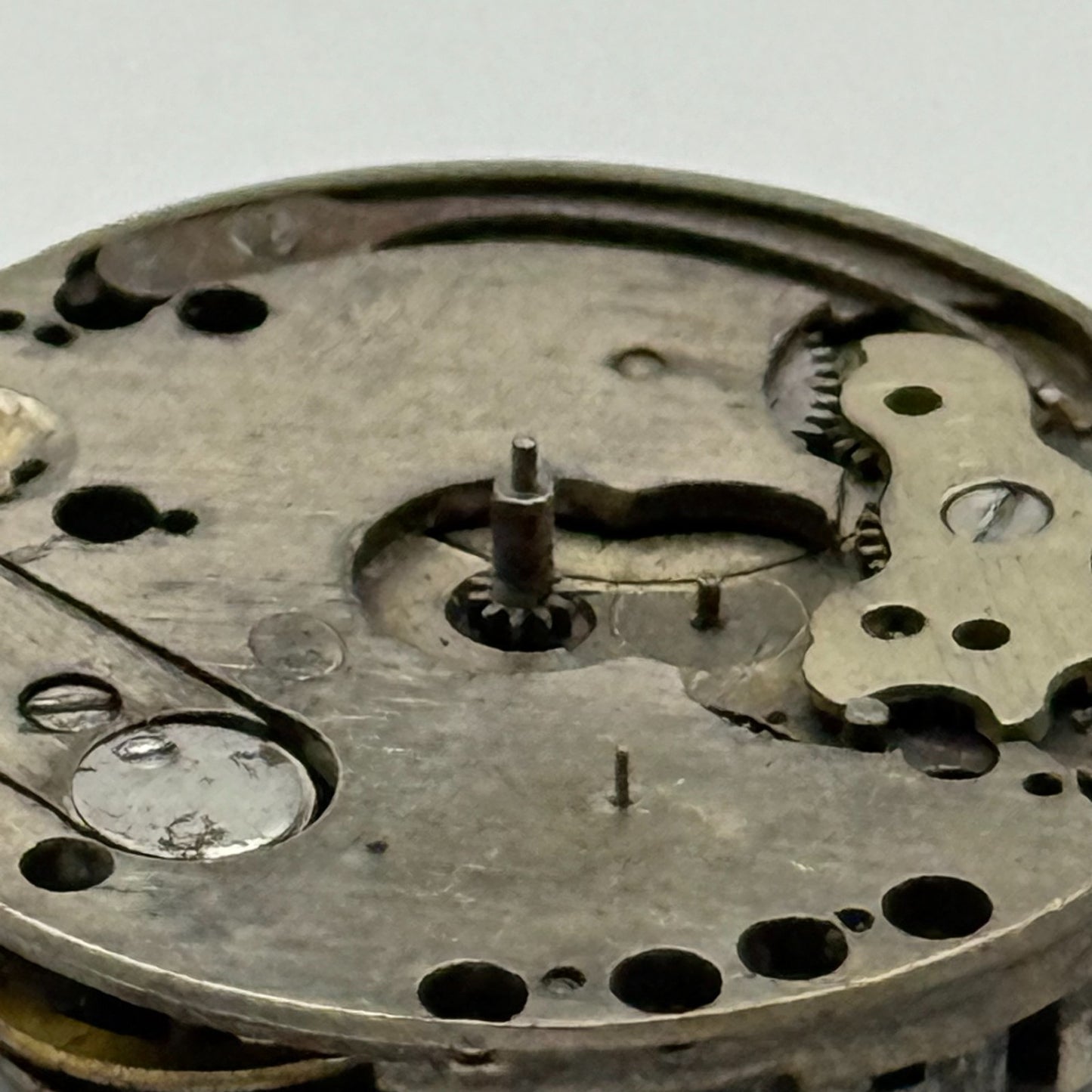 AS A Schild Watch Movement Manual Wind Vintage Swiss Parts Repair Spares 23.7mm