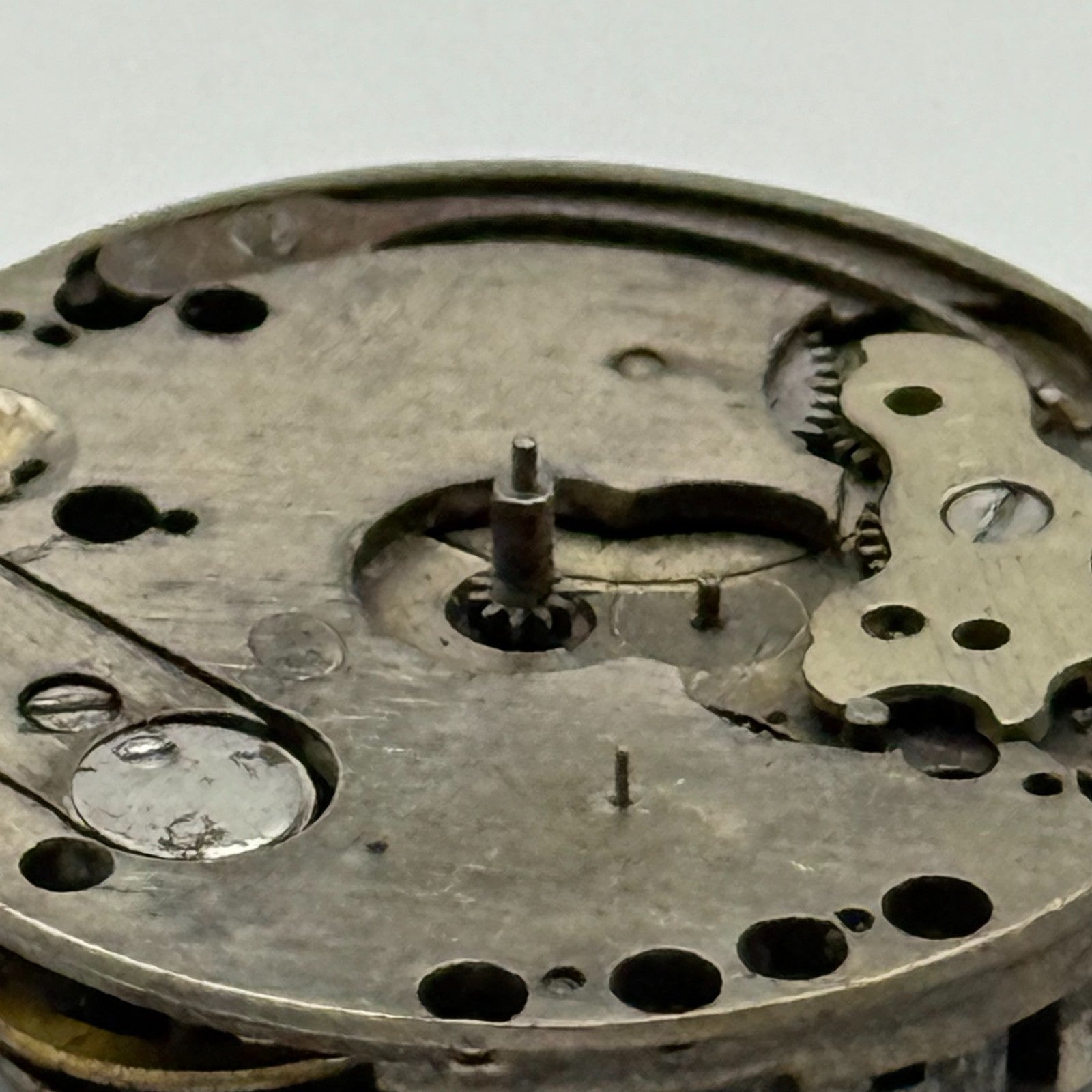 AS A Schild Watch Movement Manual Wind Vintage Swiss Parts Repair Spares 23.7mm