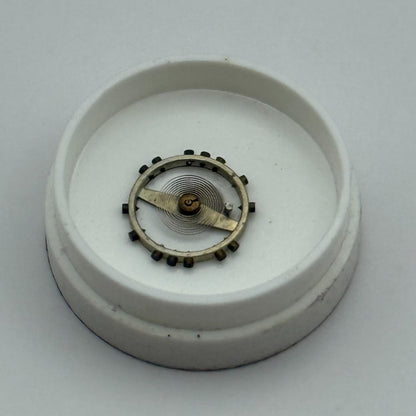 FEF 370 371 Balance Wheel Complete And Spring 176 Watch Movement Parts NOS