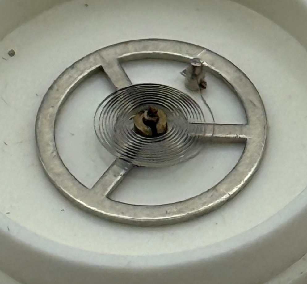 Smith 102 Balance Wheel Complete And Spring 10 1/2''' TY SP Watch Movement Parts