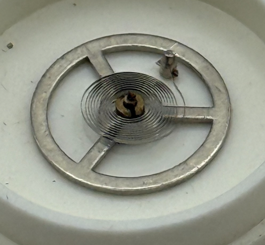 Smith 102 Balance Wheel Complete And Spring 10 1/2''' TY SP Watch Movement Parts