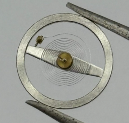 RL RAX 1013 1237 Balance Wheel Complete And Spring 1679 M Watch Movement Parts