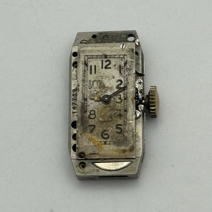 12.2mm Ladies Cyma Ref 344.a Manual Wind 15 Jewels Swiss Watch Movement PARTS